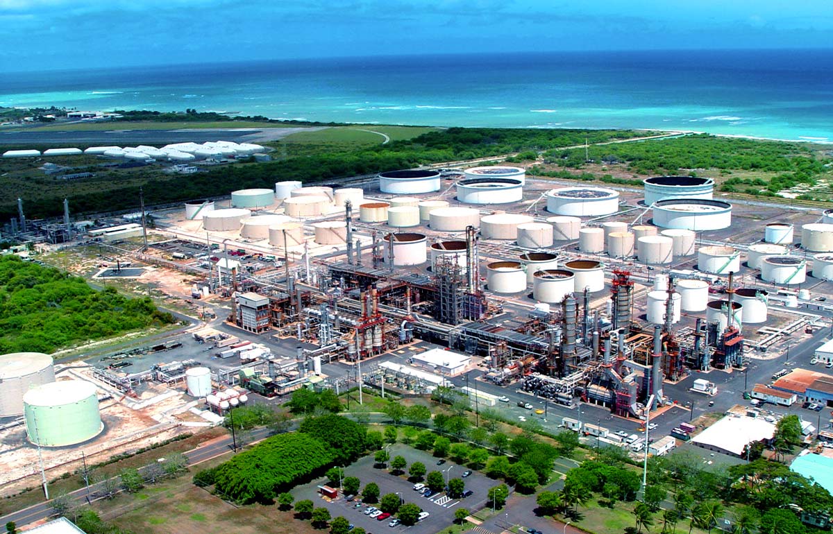 Par Hawaii - Future - Aerial view of the Refinery